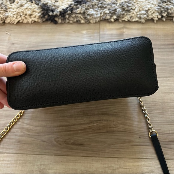 Michael Kors Black Purse - Gold Hardware - Picture 7 of 8